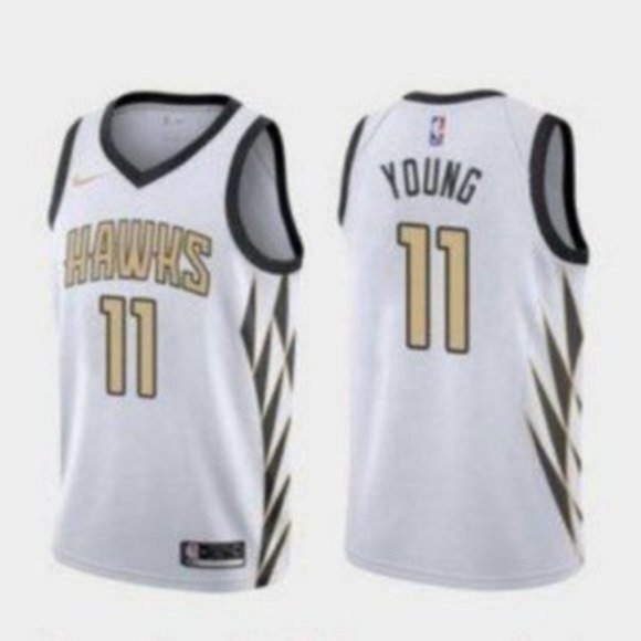 trae young authentic jersey